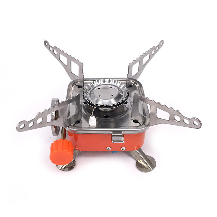 Super Light Canister Stove Ultralight Mini Camping Oven Stove Outdoor Picnic Portable Folding Stove