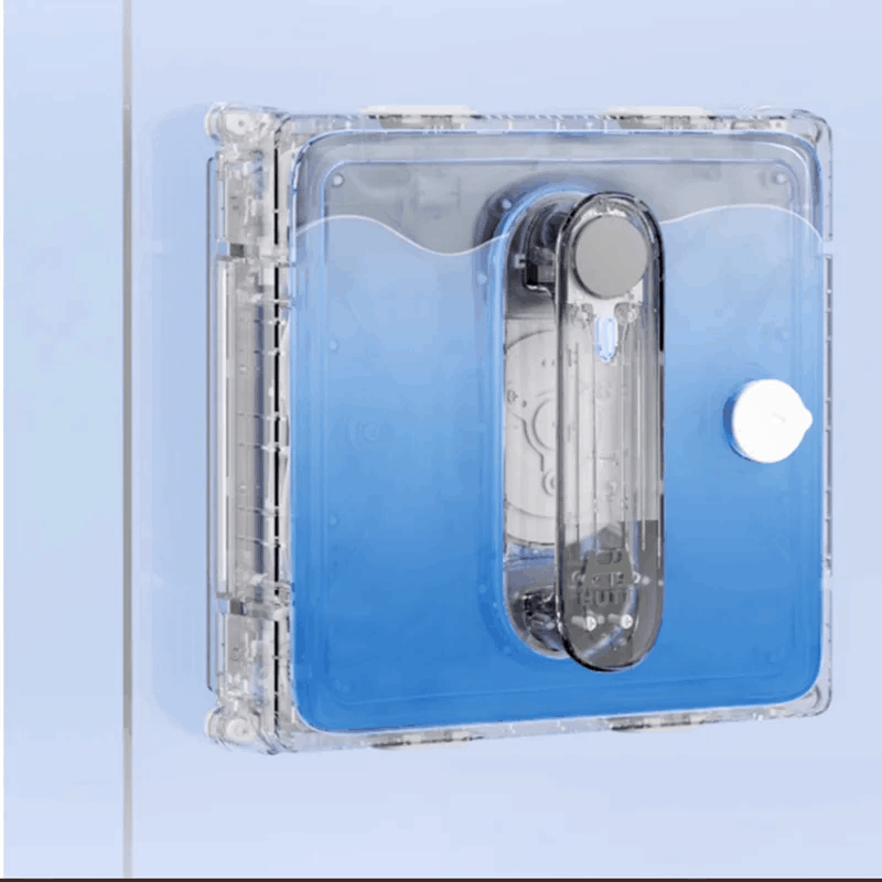 Robot limpiacristales Xiaomi HUTT W9 panorámico transparente 4 boquillas agua pulverizada, inteligente y respetuoso con el medio ambiente