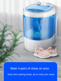 Small home intelligent mini shoe washer, lazy brush shoes washing shoes laundry integrated machine